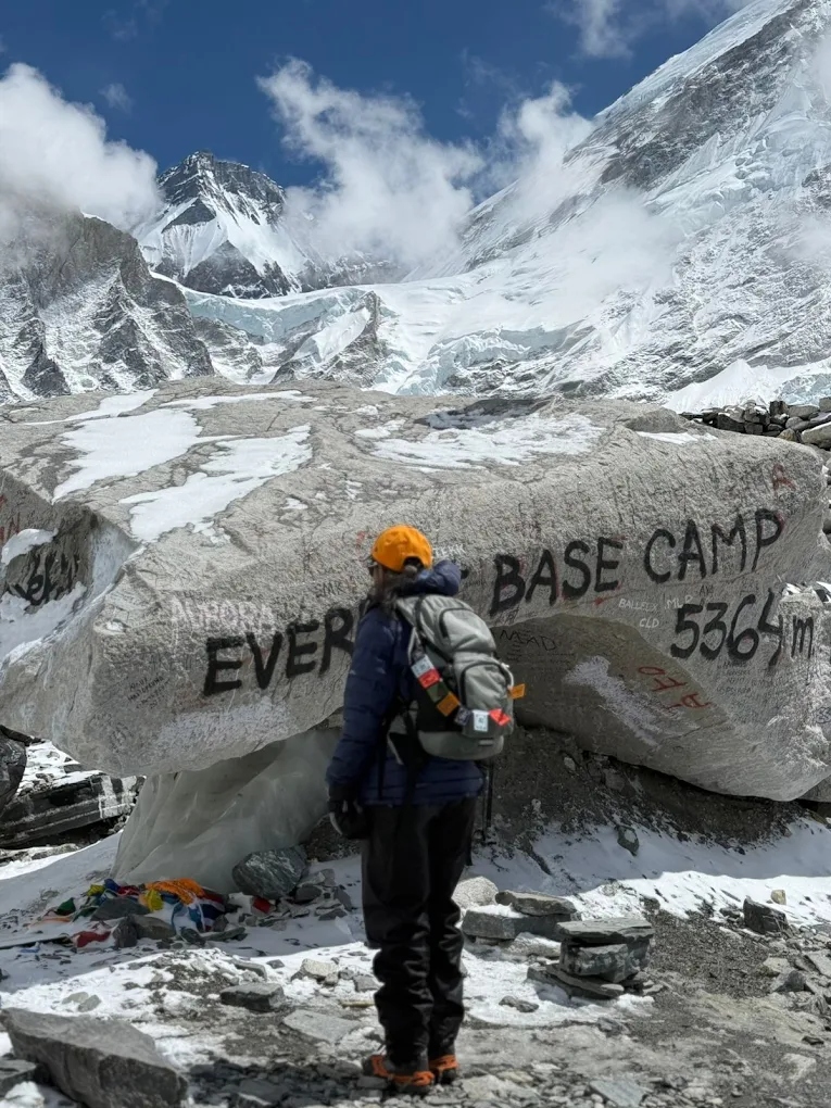 Everest Base Camp Marker